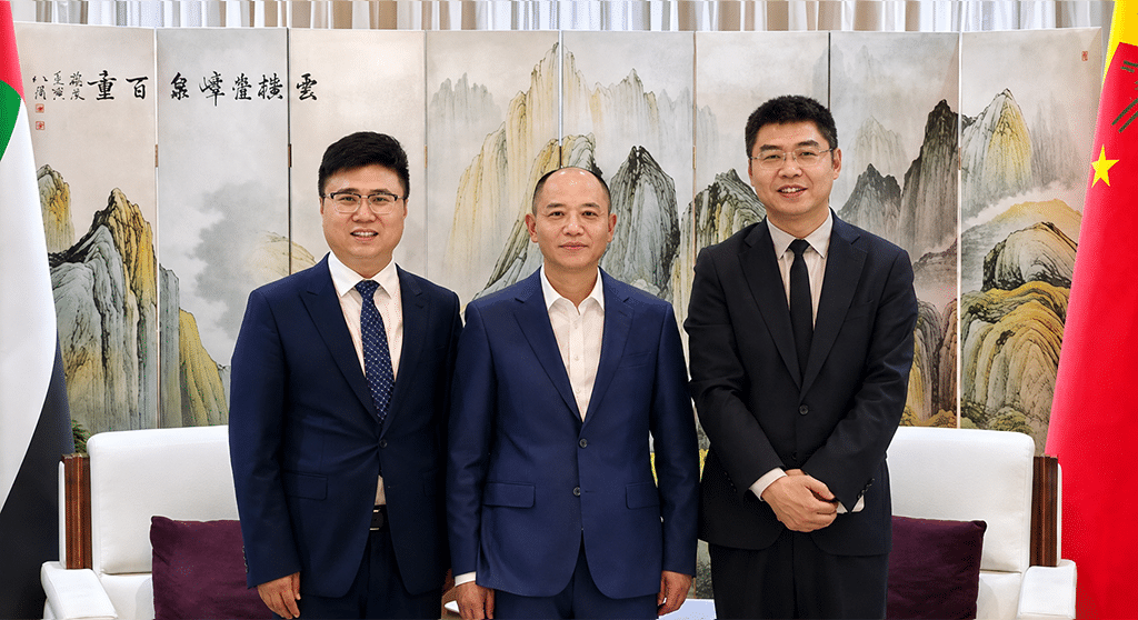 Winson Law Offices founders meeting China's Ambassador to the UAE