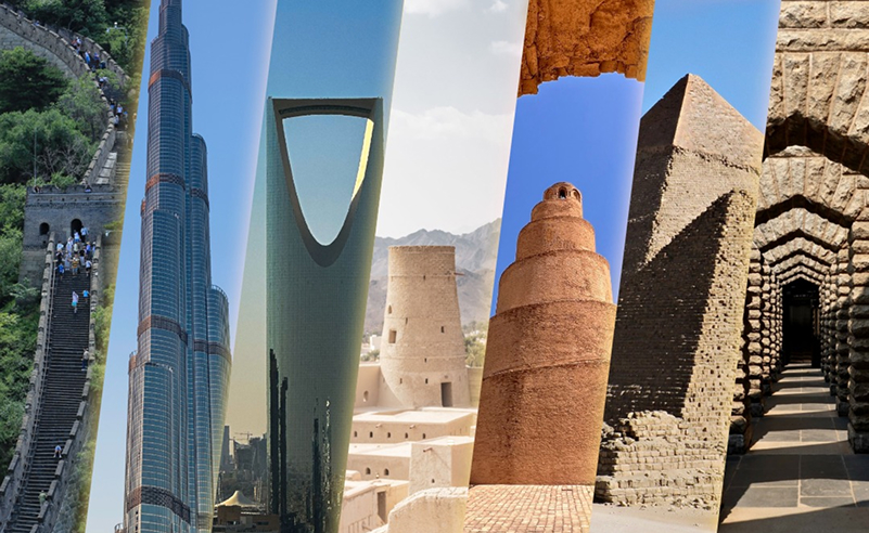Regional landmarks and cross-border market imagery