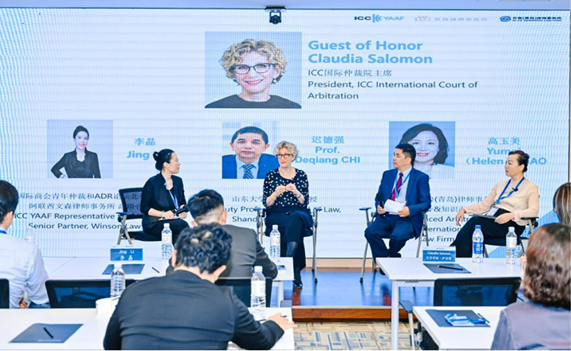 Winson lawyers participating in an international legal forum