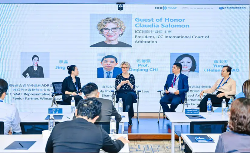 Winson lawyers participating in an international legal forum