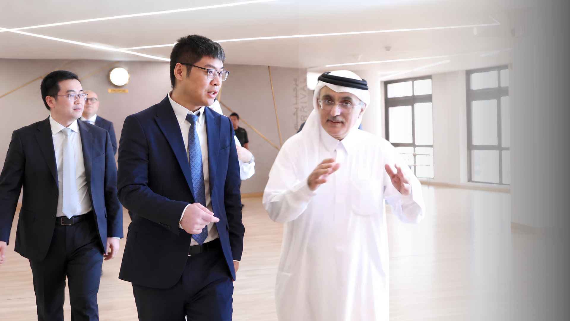 H.H. Sheikh Ali bin Sultan Al Nuaimi with Winson Law Offices